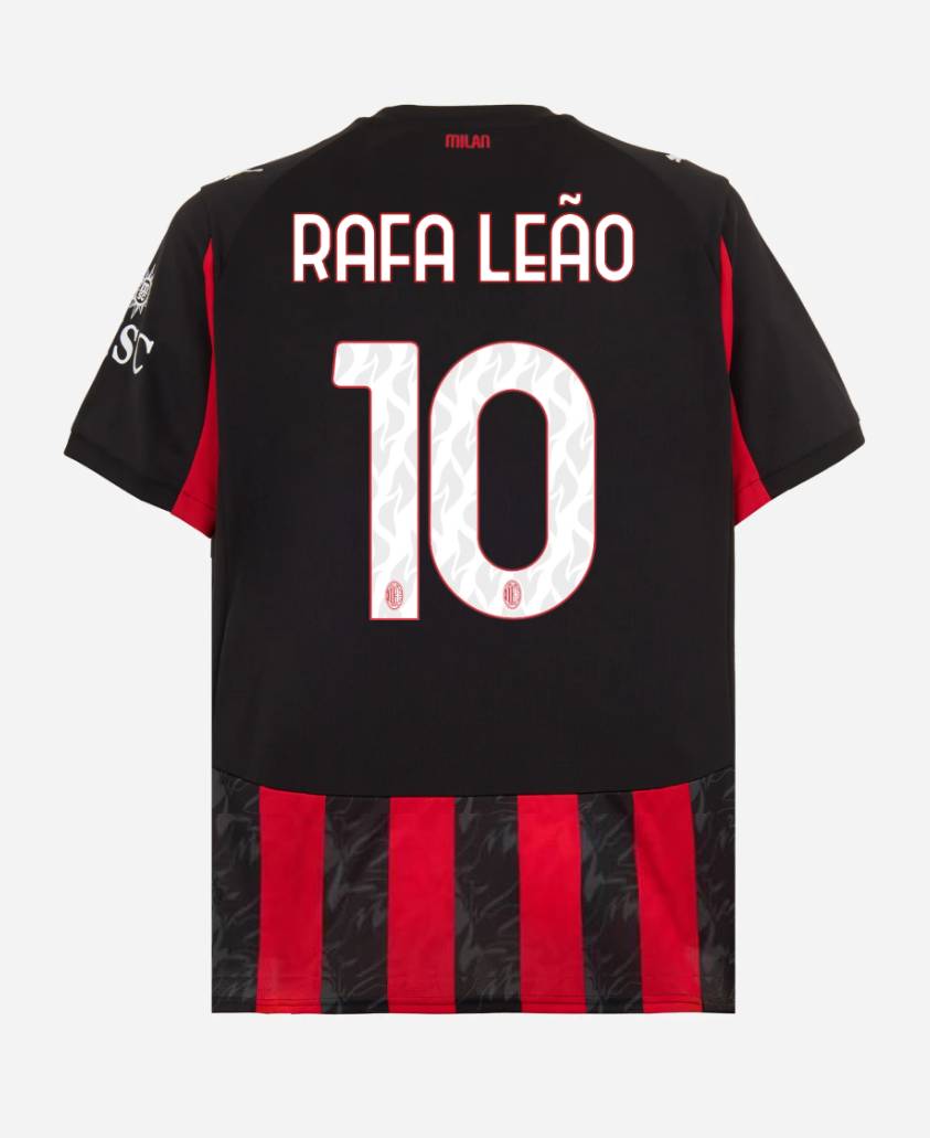 AC Milan Home RAFA LEÃO 10 Jersey 25-26