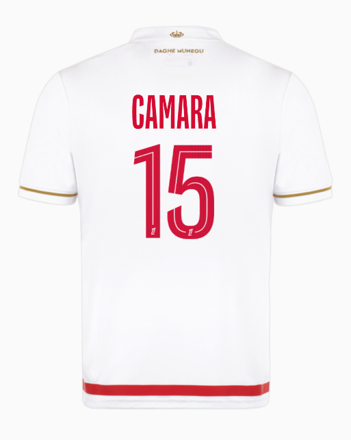 AS Monaco Home CAMARA 15 Jersey 25-26