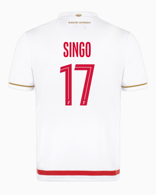 AS Monaco Home SINGO 17 Jersey 25-26
