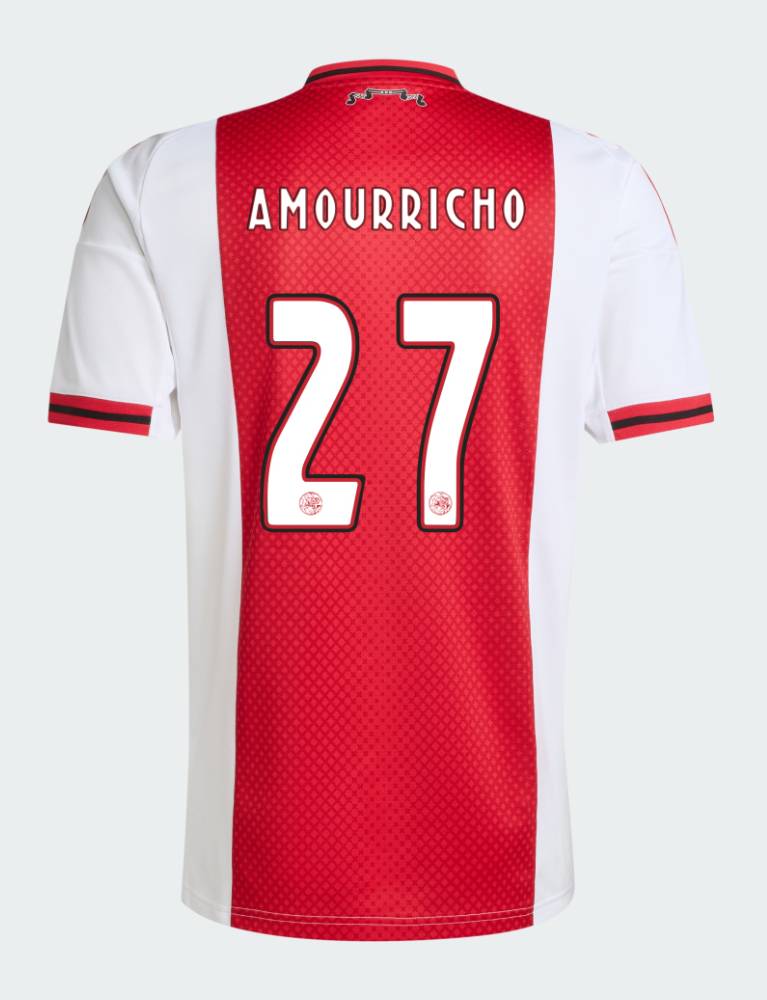 Ajax Home AMOURRICHO 27 Jersey 25-26