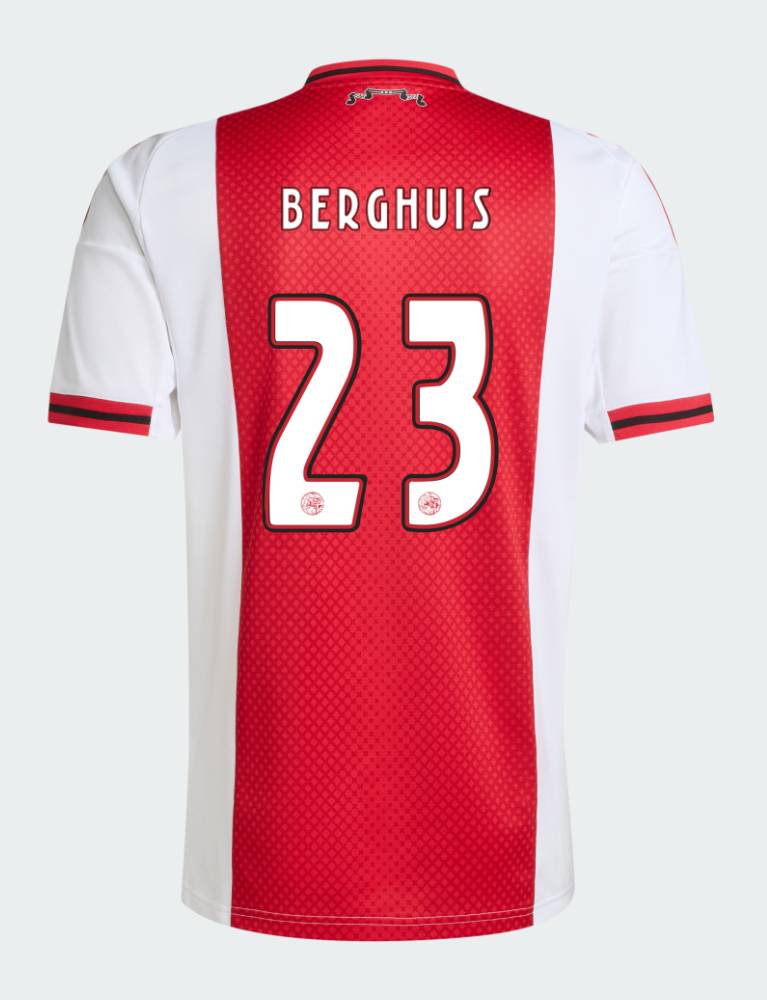 Ajax Home BERGHUIS 23 Jersey 25-26