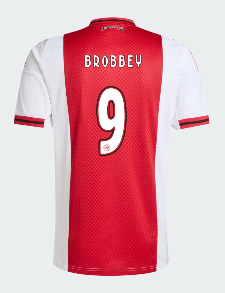 Ajax Home BROBBEY 9 Jersey 25-26