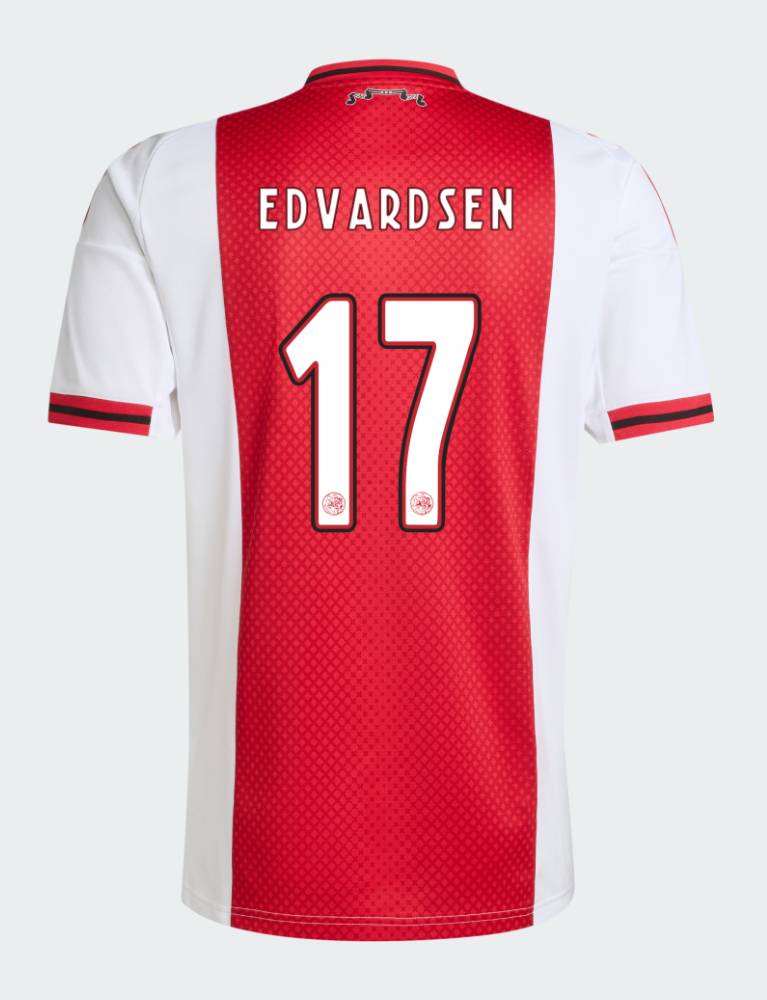 Ajax Home EDVARDSEN 17 Jersey 25-26