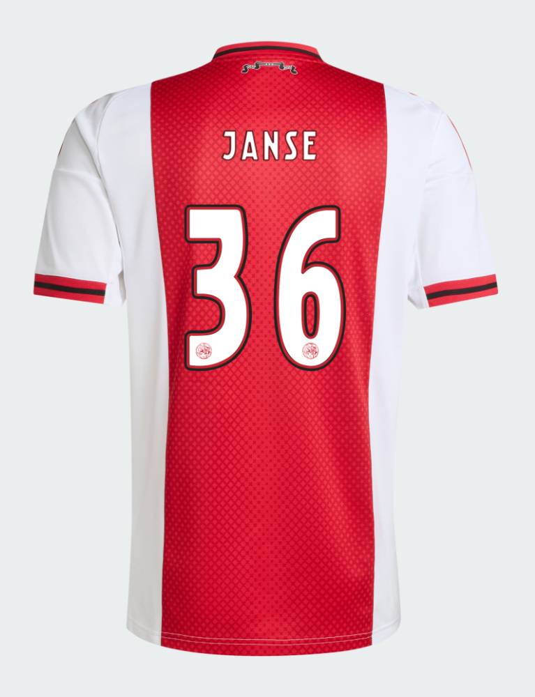 Ajax Home JANSE 36 Jersey 25-26