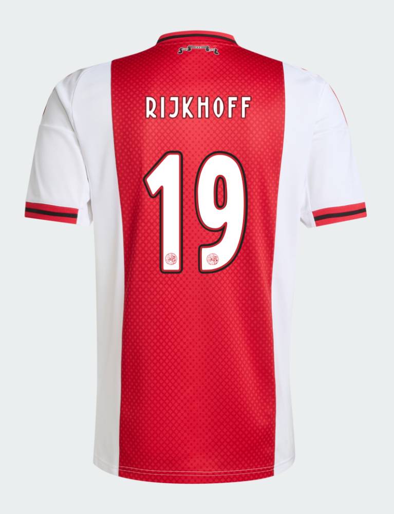Ajax Home RIJKHOFF 19 Jersey 25-26