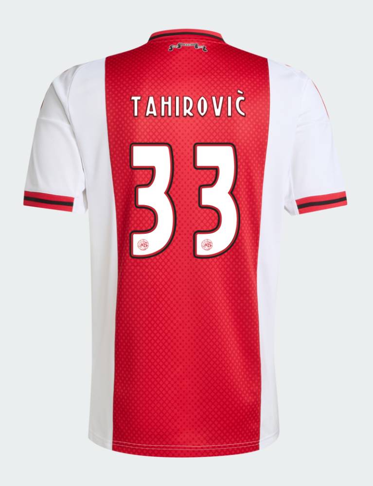 Ajax Home TAHIROVIĆ 33 Jersey 25-26