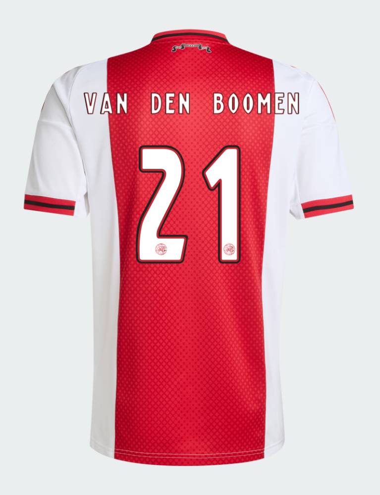 Ajax Home VAN DEN BOOMEN 21 Jersey 25-26