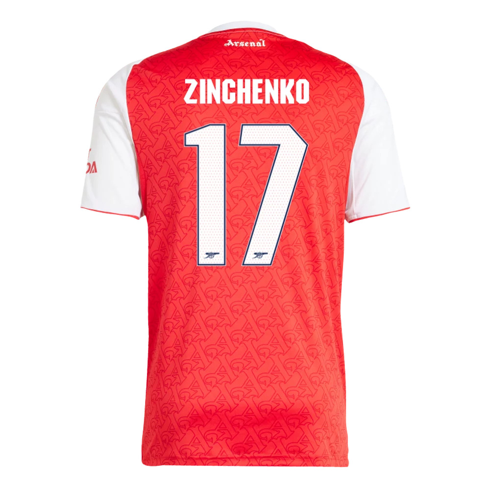 Arsenal Home ZINCHENKO 17 Champions League Jersey 25-26