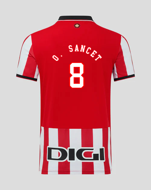 Athletic Club Home O. SANCET 8 Jersey 25-26
