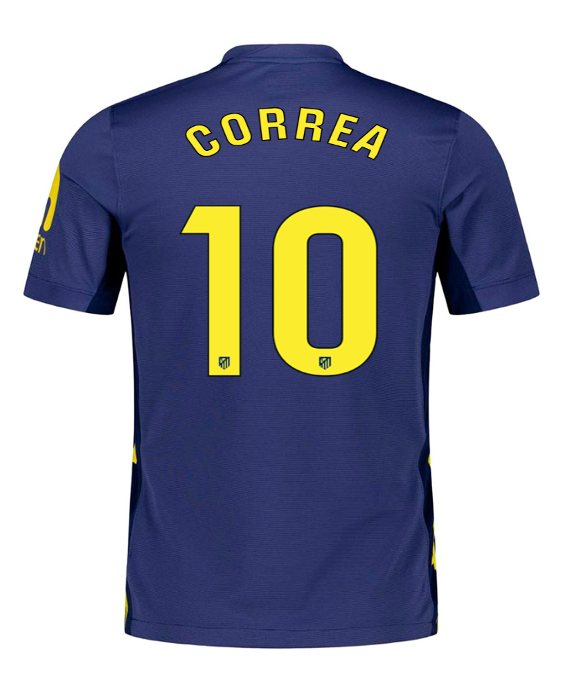Atletico Madrid Away CORREA 10 Jersey 25-26