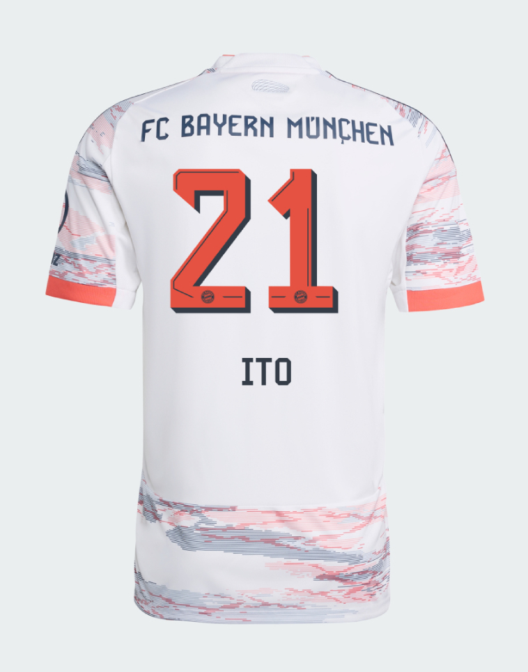 Bayern Munich Away Ito 21 Jersey 25-26