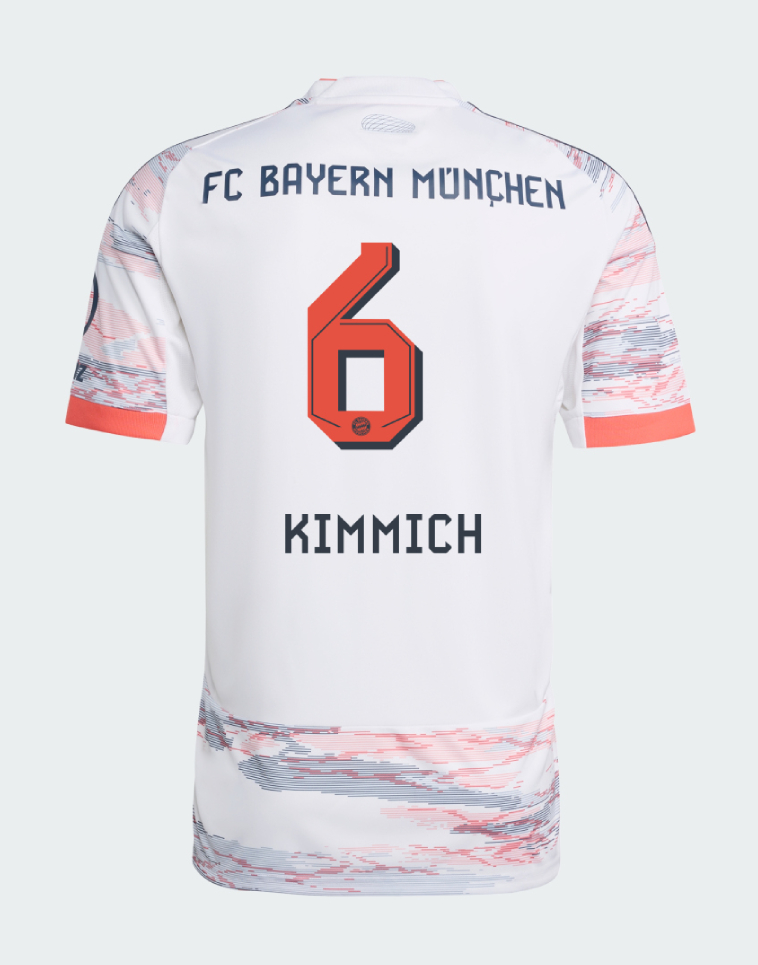 Bayern Munich Away Kimmich 6 Jersey 25-26