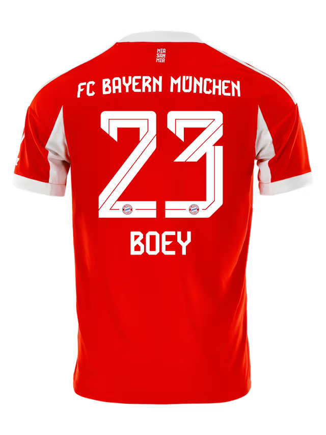 Bayern Munich Home Boey 23 Jersey 25-26