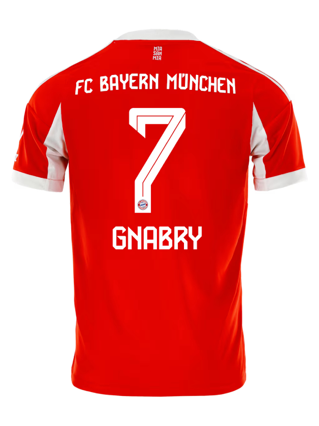 Bayern Munich Home Gnabry 7 Jersey 25-26