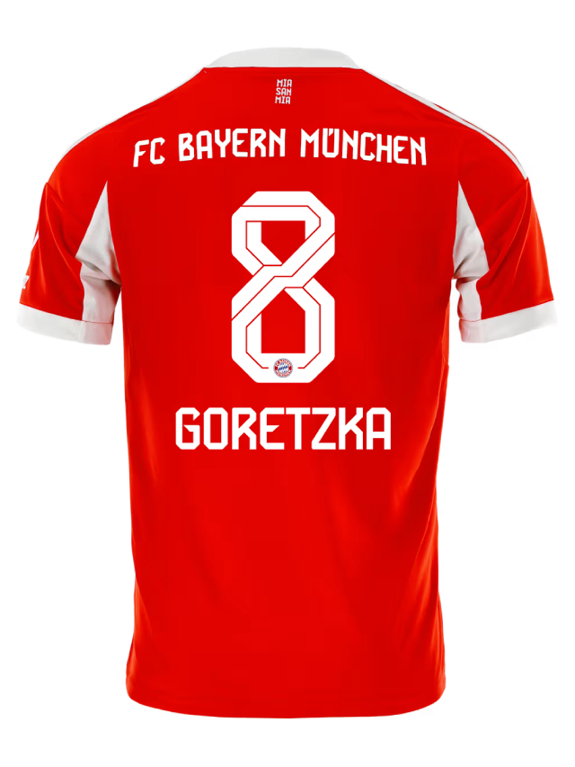 Bayern Munich Home Goretzka 8 Jersey 25-26