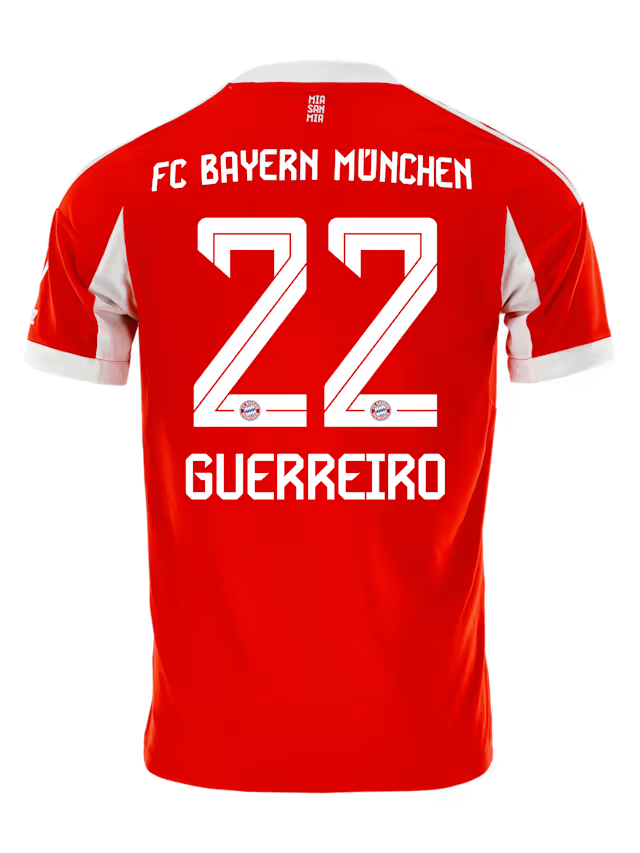 Bayern Munich Home Guerreiro 22 Jersey 25-26