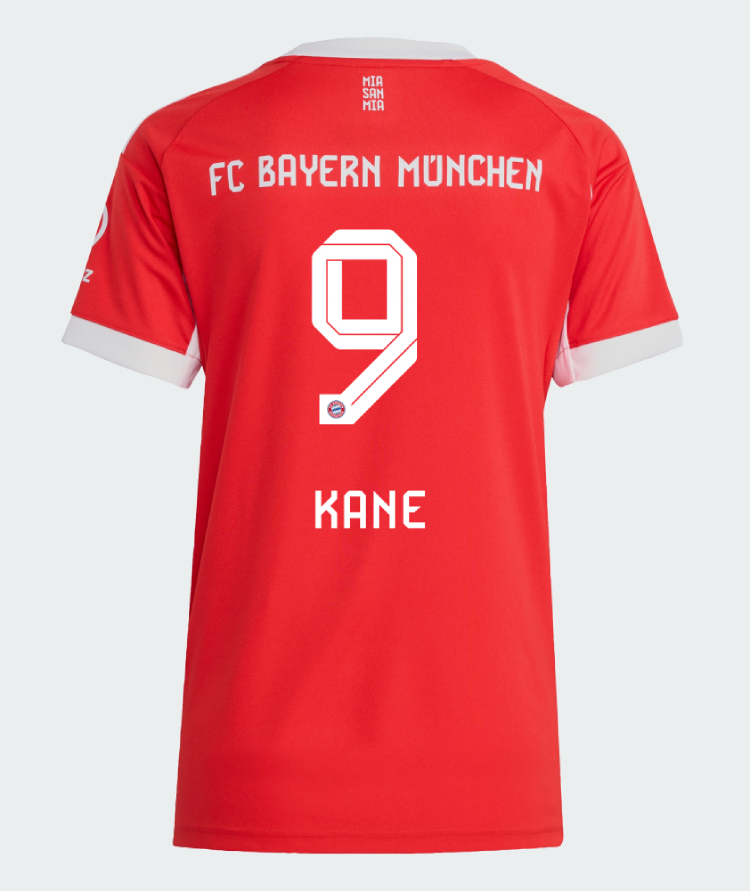 Bayern Munich Home Kane 9 Women Jersey 25-26