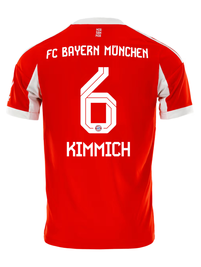 Bayern Munich Home Kimmich 6 Jersey 25-26