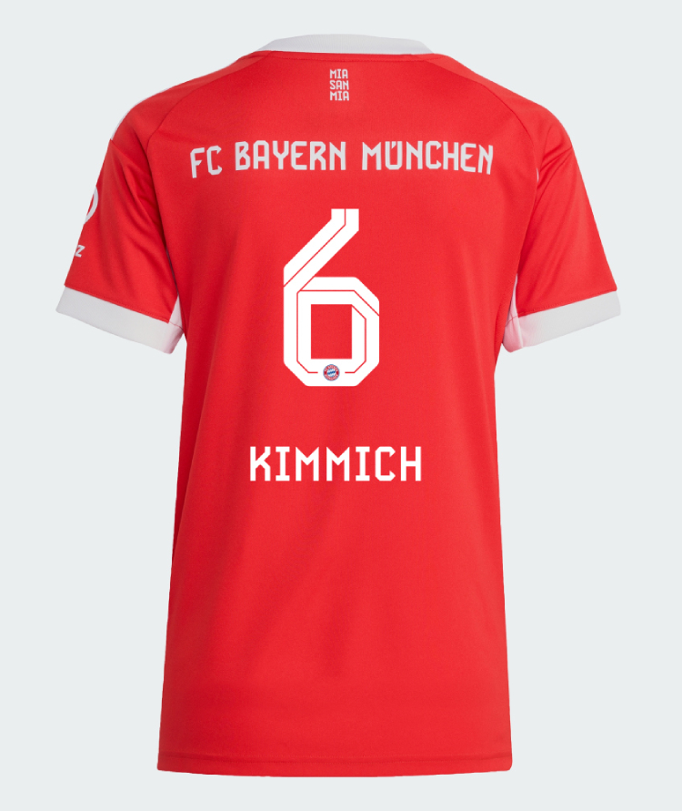 Bayern Munich Home Kimmich 6 Women Jersey 25-26