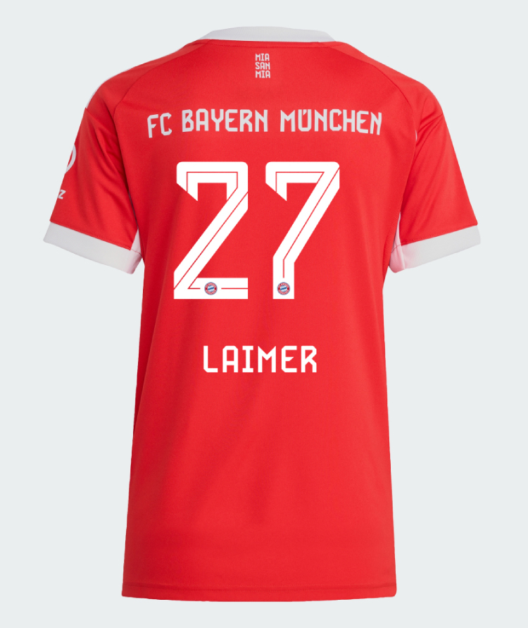 Bayern Munich Home Laimer 27 Women Jersey 25-26