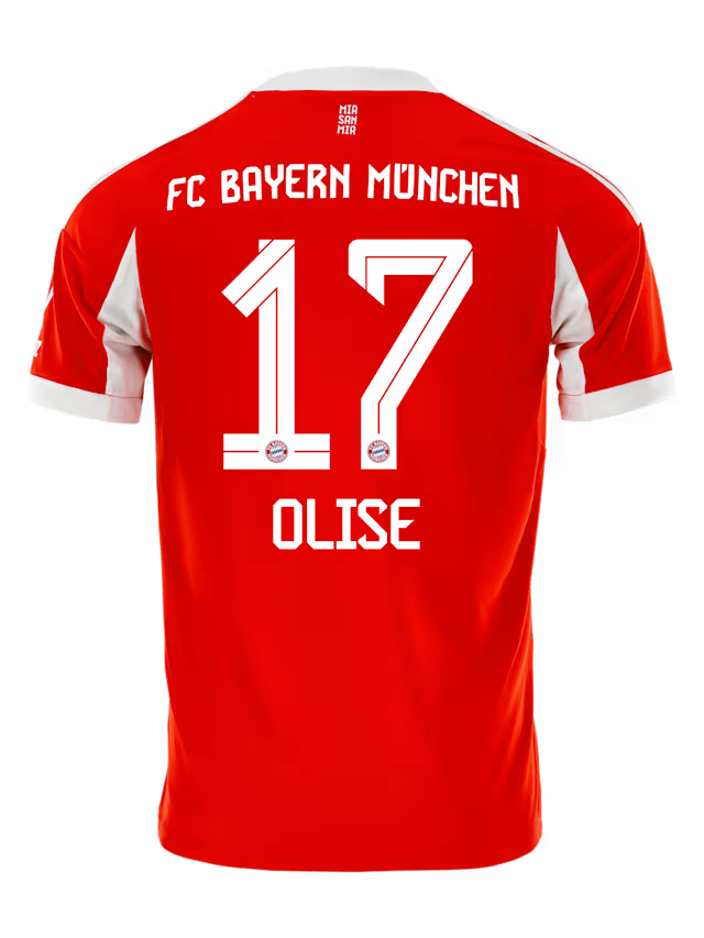 Bayern Munich Home Olise 17 Jersey 25-26