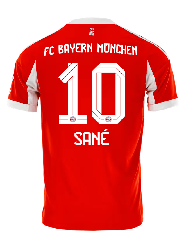 Bayern Munich Home Sané 10 Jersey 25-26