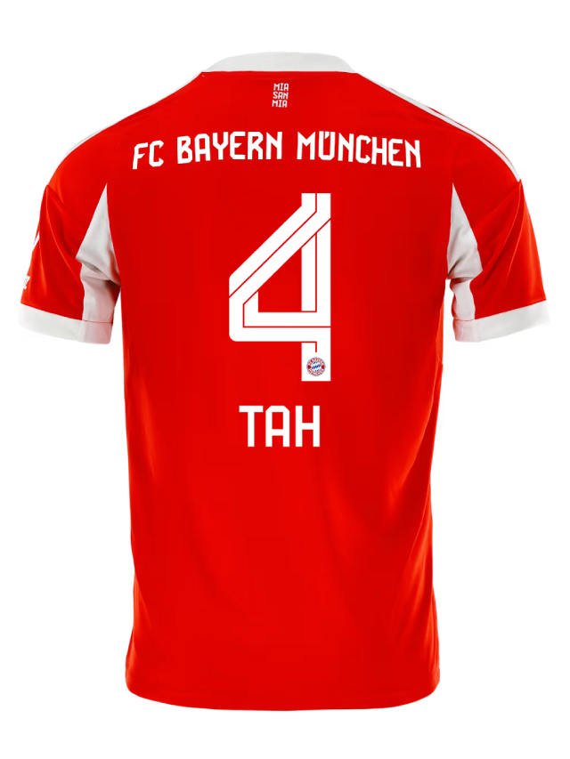 Bayern Munich Home Tah 4 Jersey 25-26