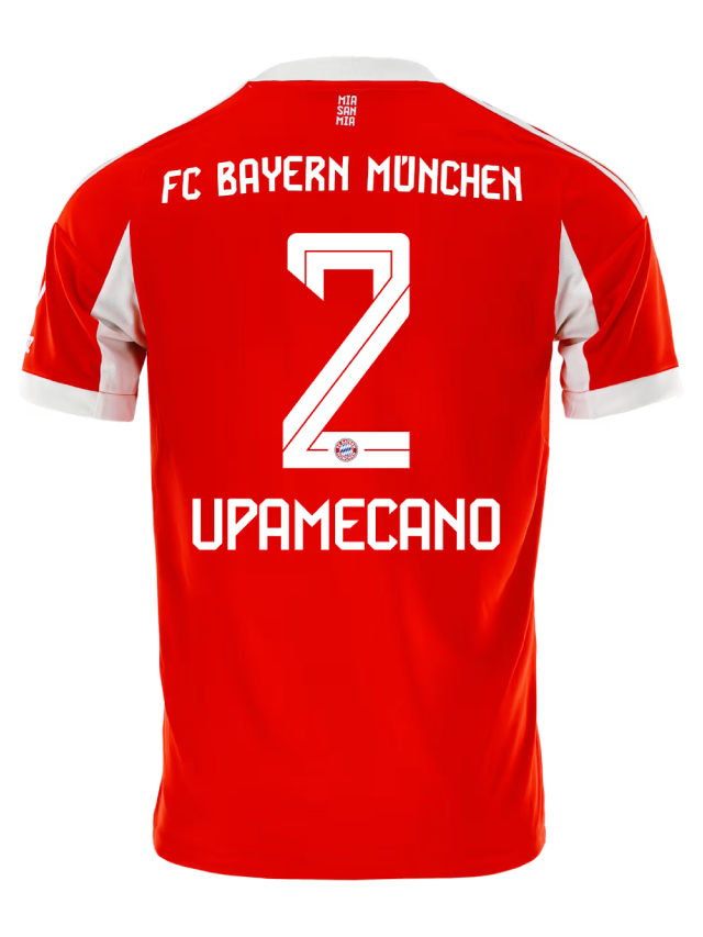 Bayern Munich Home Upamecano 2 Jersey 25-26
