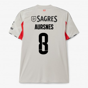 Benfica Away AURSNES 8 Jersey 25-26