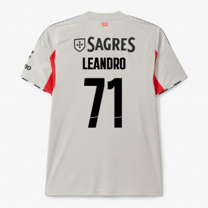 Benfica Away LEANDRO 71 Jersey 25-26
