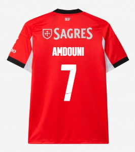Benfica Home AMDOUNI 7 Jersey 25-26