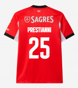 Benfica Home PRESTIANNI 25 Jersey 25-26
