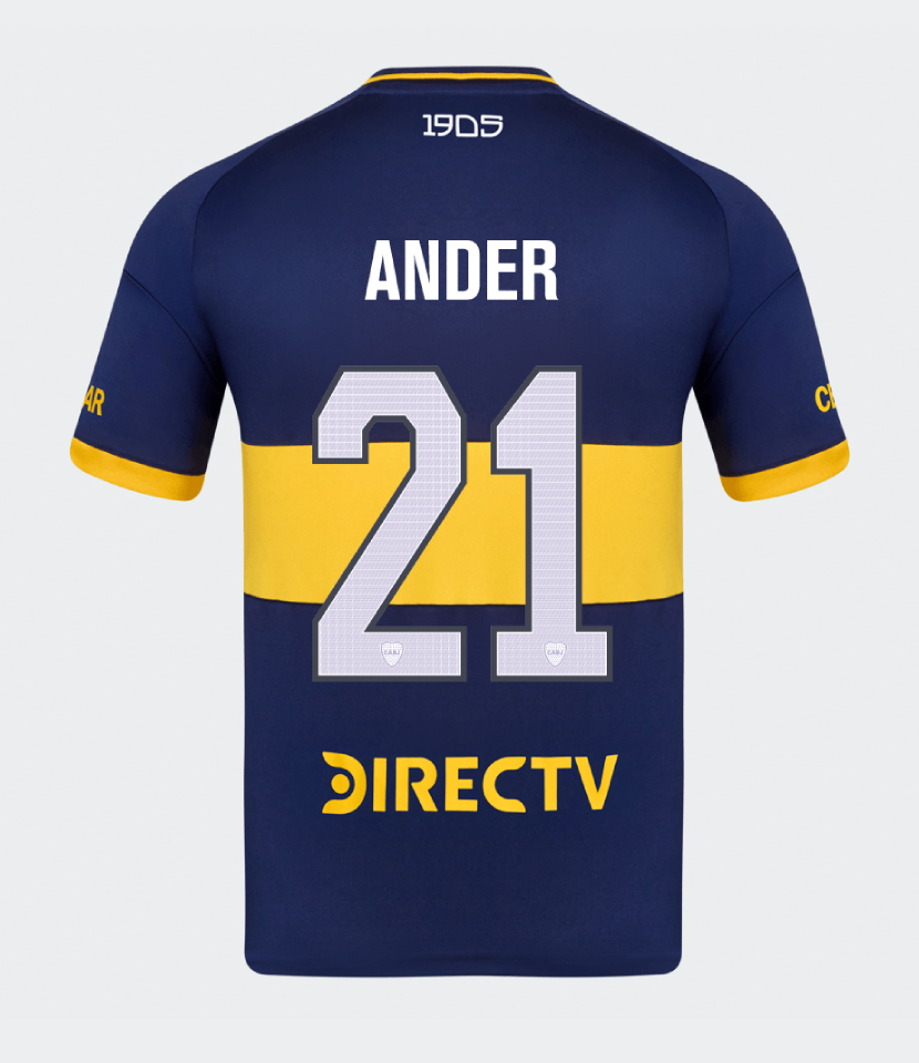 Boca Juniors Home ANDER 21 Jersey 25-26