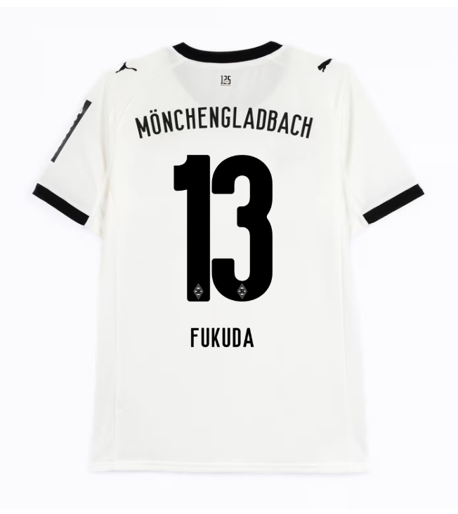Borussia Monchengladbach Home FUKUDA 13 Jersey 25-26