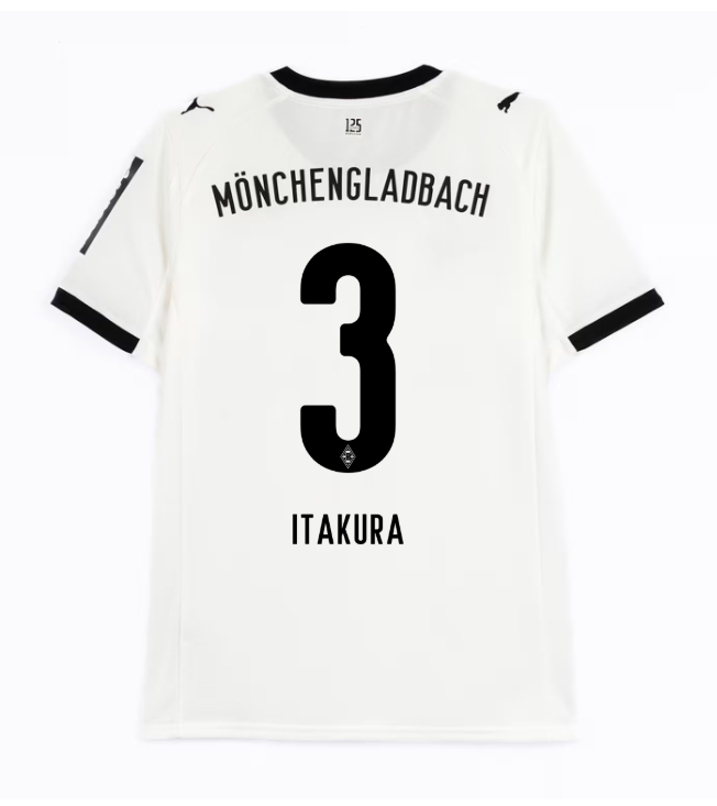 Borussia Monchengladbach Home ITAKURA 3 Jersey 25-26