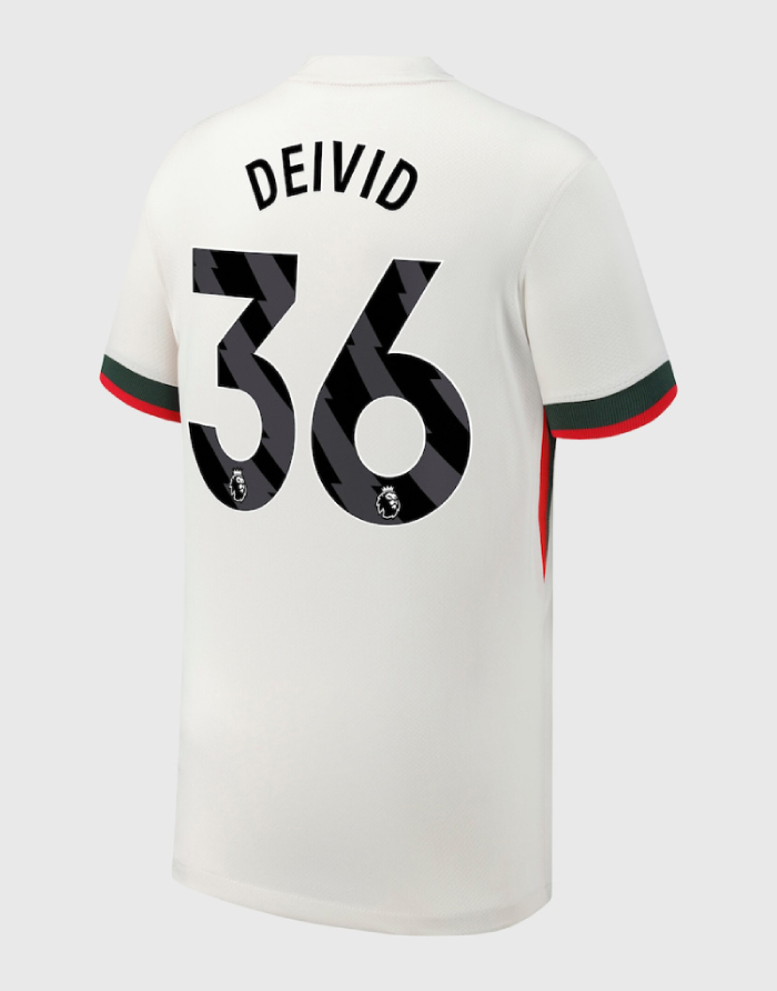 Chelsea Away DEIVID 36 Jersey 25-26