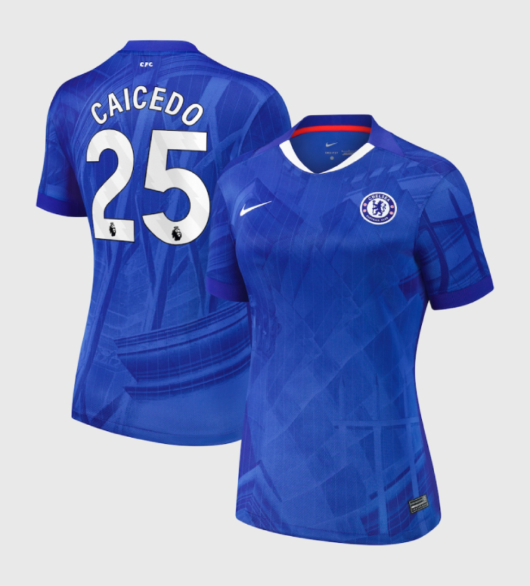 Chelsea Home CAICEDO 25 Women Jersey 25-26