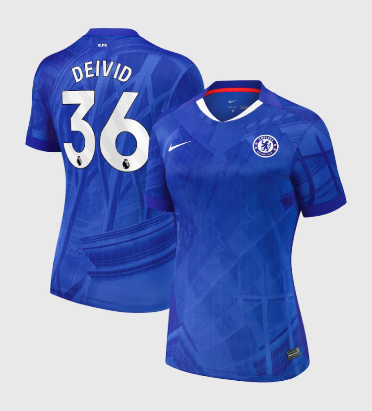 Chelsea Home DEIVID 36 Women Jersey 25-26