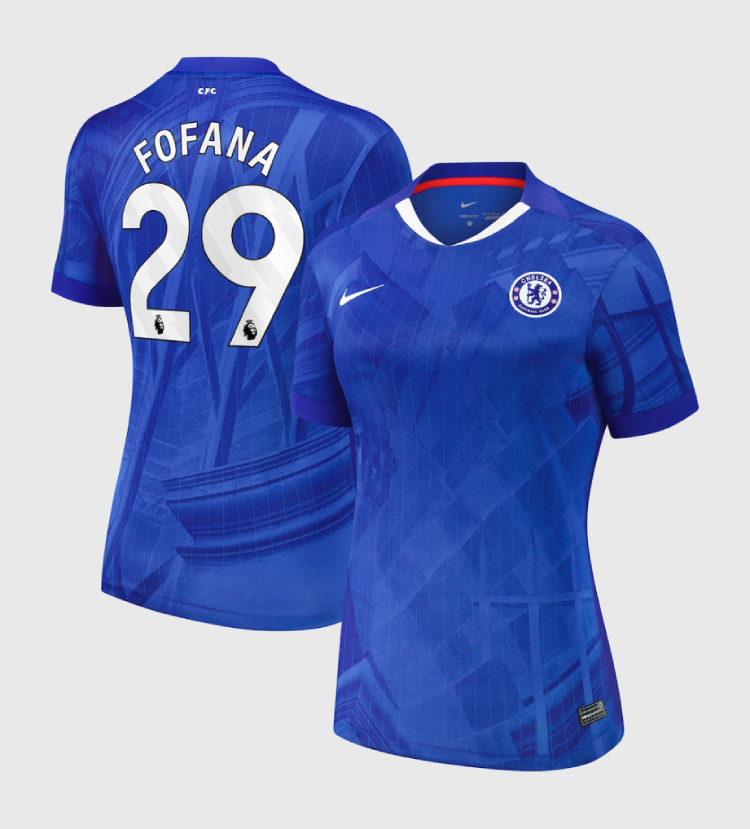 Chelsea Home FOFANA 29 Women Jersey 25-26