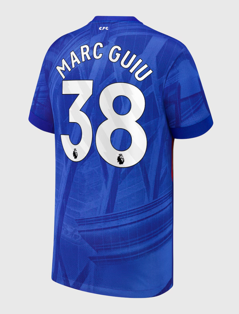 Chelsea Home MARC GUIU 38 Jersey 25-26