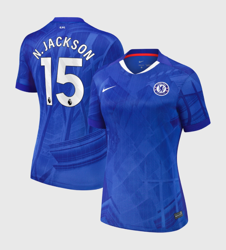 Chelsea Home N.JACKSON 15 Women Jersey 25-26
