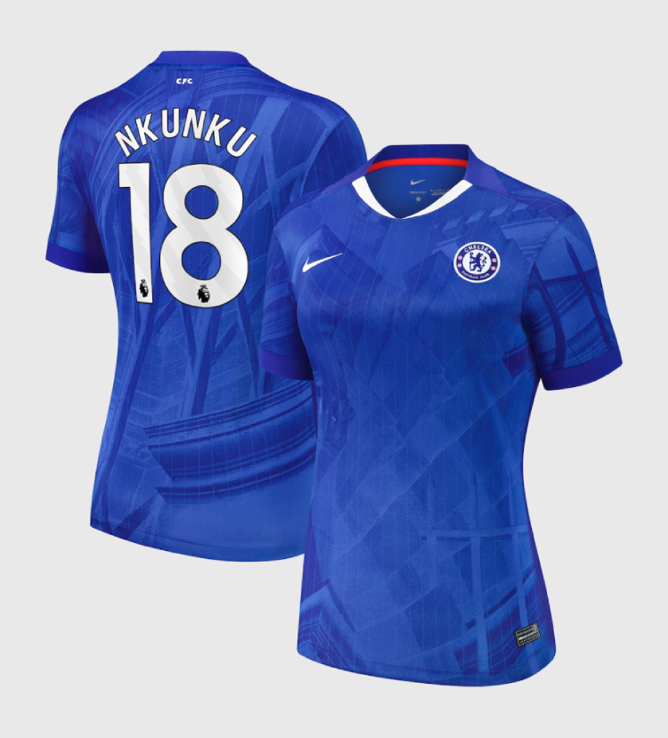 Chelsea Home NKUNKU 18 Women Jersey 25-26