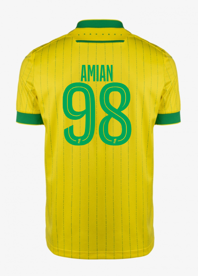 FC Nantes Home AMIAN 98 Jersey 25-26