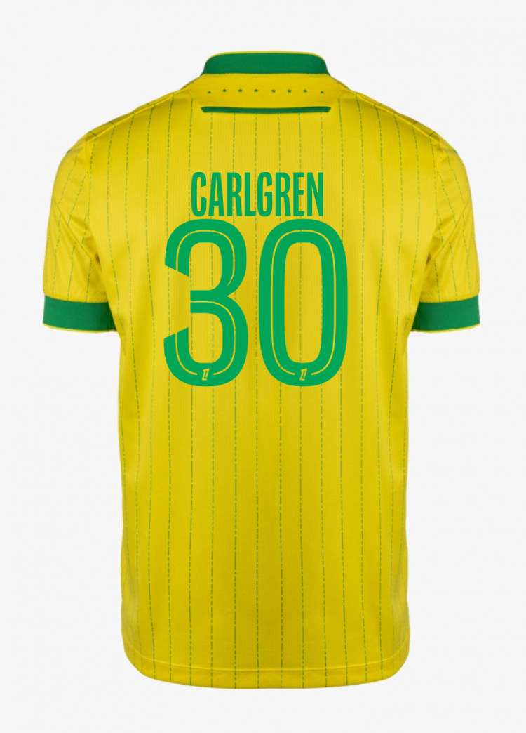 FC Nantes Home CARLGREN 30 Jersey 25-26