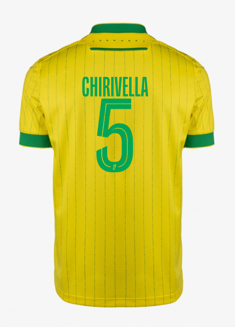 FC Nantes Home CHIRIVELLA 5 Jersey 25-26