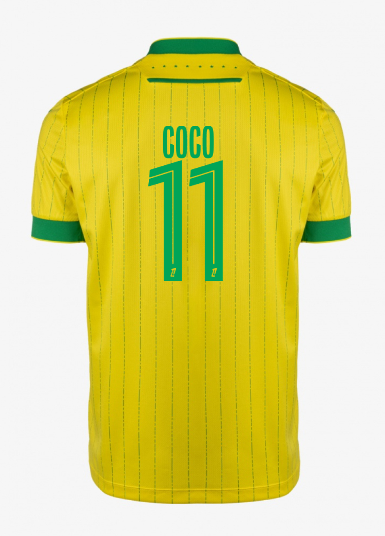 FC Nantes Home COCO 11 Jersey 25-26