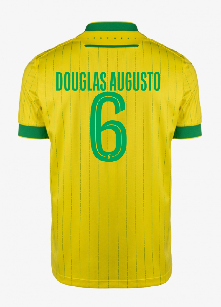 FC Nantes Home DOUGLAS AUGUSTO 6 Jersey 25-26