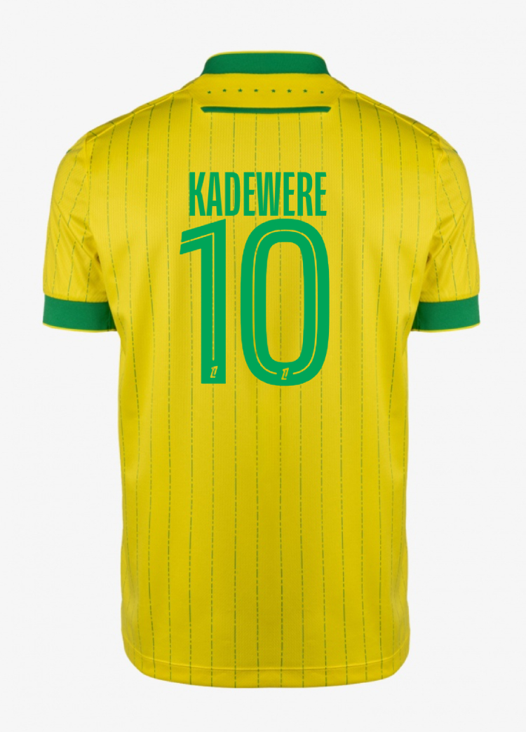FC Nantes Home KADEWERE 10 Jersey 25-26