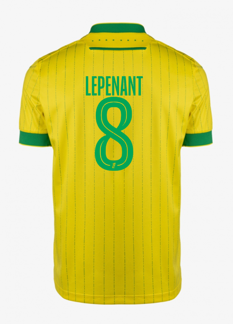 FC Nantes Home LEPENANT 8 Jersey 25-26