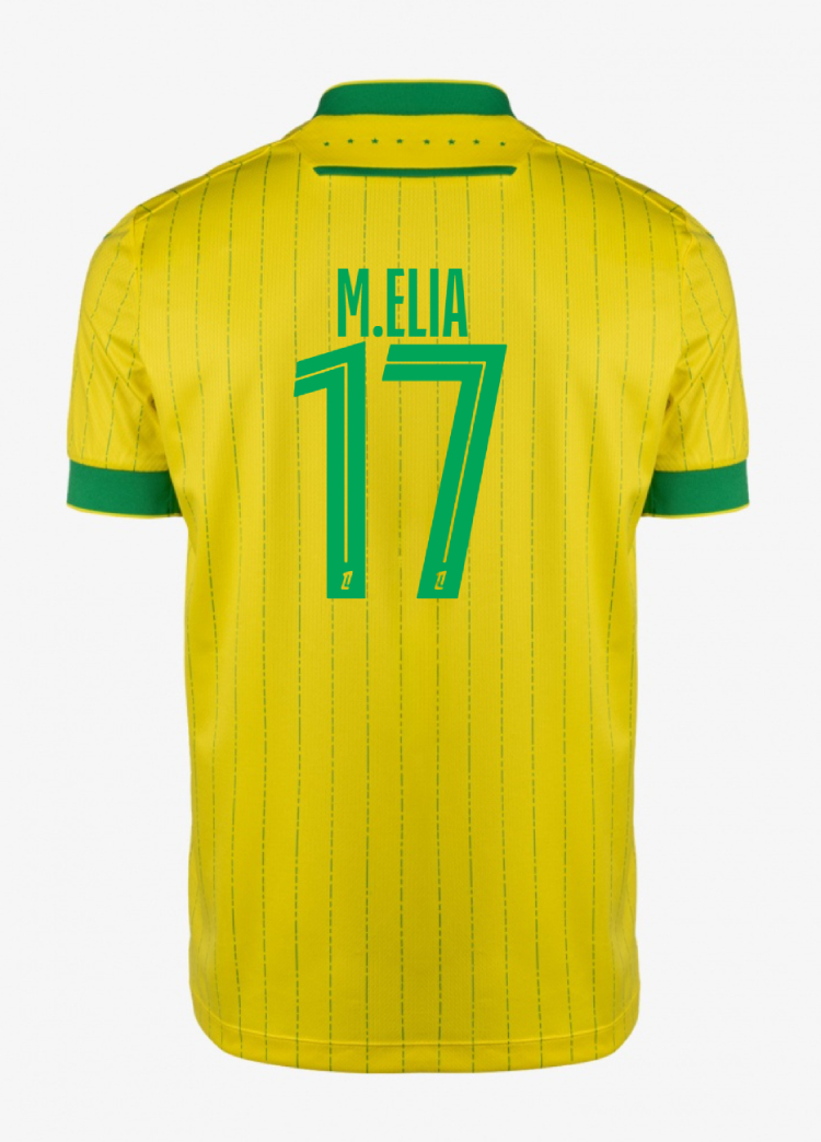 FC Nantes Home M.ELIA 17 Jersey 25-26